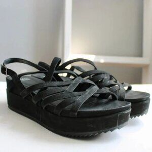 Black sandals